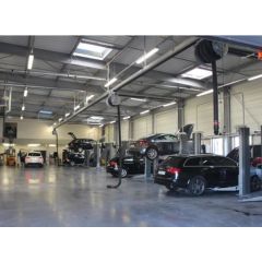 Exhaust Extraction Rail System