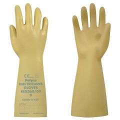 Class 0 Electricians Gloves (Large)