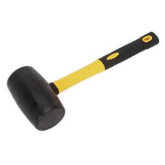 Rubber Mallet 2lb Fibreglass Shaft