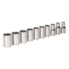 Socket Set 10pc 1/4”Sq Drive Metric