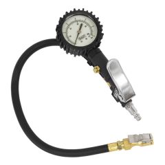 Sealey Tyre Inflator with Clip on Hose