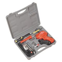 Soldering Gun Iron Kit 8pc 230 Volt