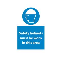 Safety Helmets - 400x600mm Plastic