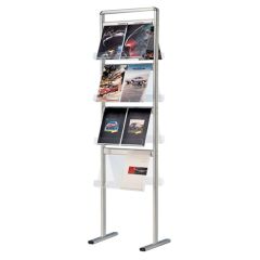 Brochure Display Stand (24 x A4) Double