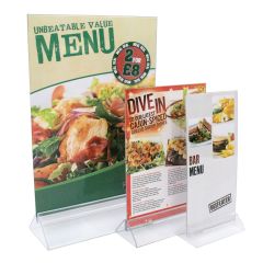 A4 Clear Leaflet Holder