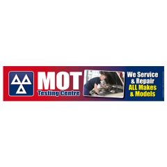 MOT Testing Service & Repair 3000x600mm