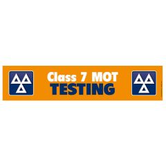 Class 7 MOT Testing 3000x600mm