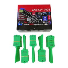 Green Car Key Tags