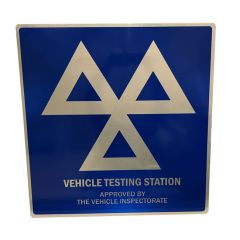 Reflective MOT Sign on 3mm Aluminium composite