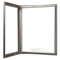 AO Professional Lockable Notice Board Holder