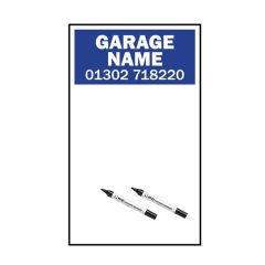 Drywipe Notice Board 610 x 1025mm