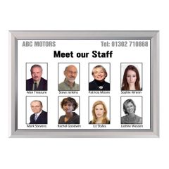 Staff Photo Frame A3 Full Colour