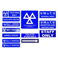 Deluxe Mot Signage Pack