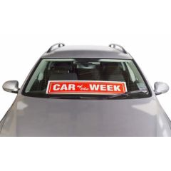 Jumbo Screen Banners Red Car of the Week