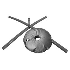 Cross Base & Water Bag for Portable Flag