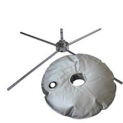 Cross Base & Water Bag for Portable Flag