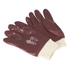 PVC Chemical Handling Gloves Knitted
