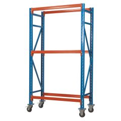 Two Level Mobile Tyre Racking 200kg