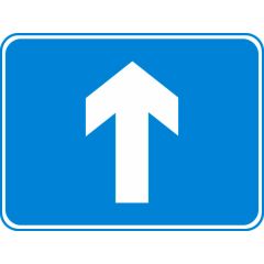 Traffic Arrow Sign 600x450mm 1.6 ALU