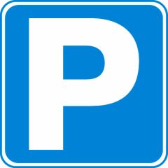 Parking Sign 450x450mm 3mm ALU