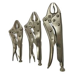 3 Piece Locking Plier Set