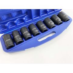 8Pc 3/4" Deep Impact Sockets
