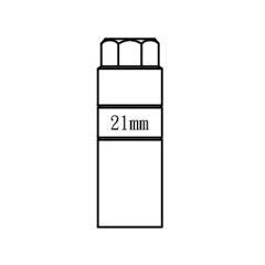 Adaptor 21mm