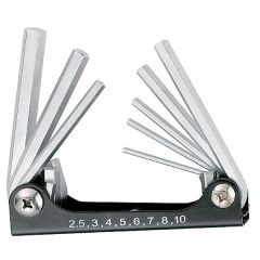 8pc Folding Hexagon Key Set