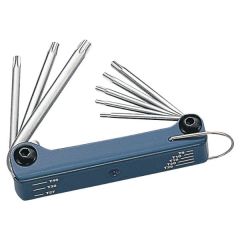 8 Piece Folding Type Torx Star Key Set