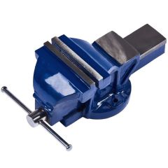 6" Fixed Bench Vice With Anvil