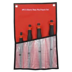 4pc Heavy Duty Punch Set