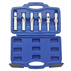 6 Piece 3/8" Drive Glow Plug Socket Set