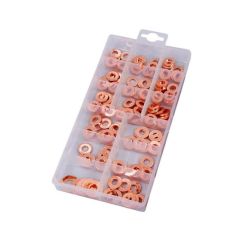 110 Pc Copper Washer Assortment