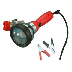 Low Voltage Handlamp c/w Battery Clips