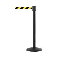 Retractable Belt Barrier Black/Yellow