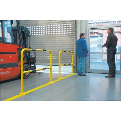 Steel Hoop Guard 1.5m x 1m Black/Yellow