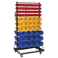Mobile Bin Storage System 118 Bins