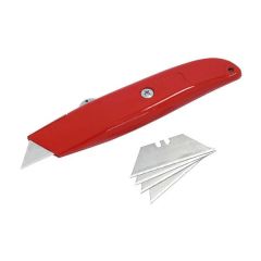 Utility Knife With 5 Extra Blades