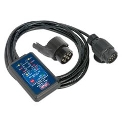 13 Pin MOT Towing Socket Tester 12v
