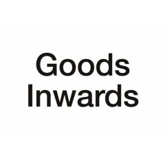Goods Inward Sign 300x200 Plastic