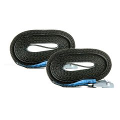 Pair Ratchet Straps 5 Metre 0.25 Ton