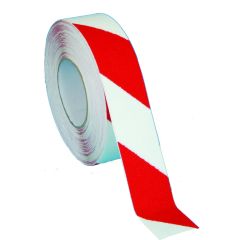 Anti Slip Tape Red/White 18m x 50mm (2")