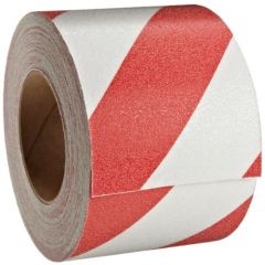 Anti Slip Tape Red & White 18mx100mm