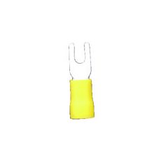 Yellow Fork Terminal 3.7mm (Pack 100)