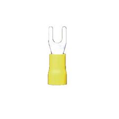 Yellow Fork Terminal 4.3mm (Pack 100)