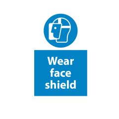 Wear Face Shield - 400x600mm Plastic