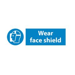Wear Face Shield - 600x200mm Plastic