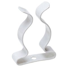 10-12mm Tool Clip White Nylon Coated