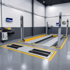 MOT7 Automatic Test Lane c/w 4 Post Lift