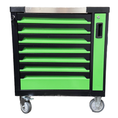 Green Rollcab with 200pc Tool set